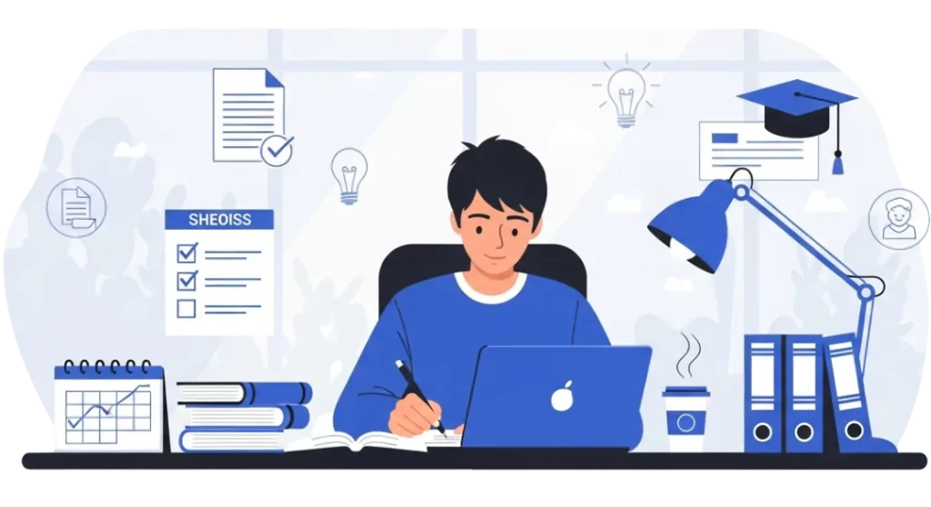 Thesis Writing illustration