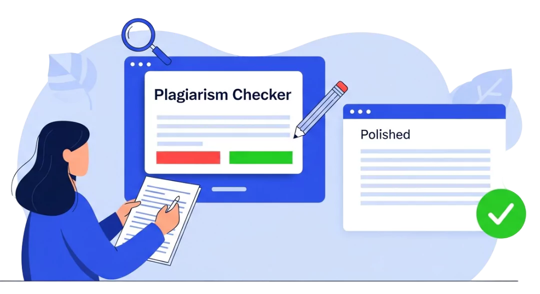 Plagiarism Removal & Proofreading illustration